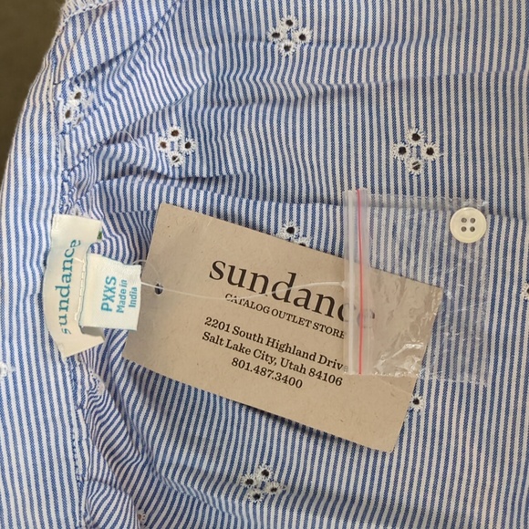 NWT Sundance Rory eyelet top - Picture 5 of 5